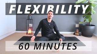 60 Min Yoga Flow for Full Body Flexibility  All Levels Daily Flexibility Routine [upl. by Radmilla]