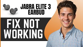 Jabra Elite 3 Right Left Earbud Not working FIX [upl. by Eneleh838]