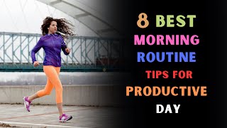 8 Best Morning Routine tips for a productive day – Hindi – Quick Support [upl. by Ahsitnauq463]