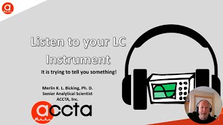 Listen to Your LC Instrument It Is Trying to Tell You Something [upl. by Alisun698]