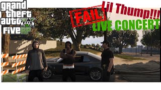 GTA 5 Roleplay  Lil Thump Buys a House amp live concert Ep5 [upl. by Ahsart]