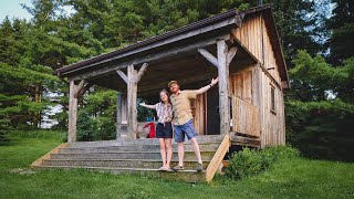 PRIMER VIAJE en Canadá 🇨🇦 después de la CUARENTENA Cabaña de Campo Pequeña en Ontario Canadá 🏡 [upl. by Ydnagrub]