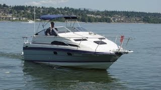 Bayliner 24 Ciera 2455 Cruise Video [upl. by Kassandra457]