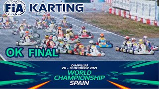 KARTING WORLD CHAMPIONSHIP 2021 Campillos SPAIN OK FINAL [upl. by Ientirb]