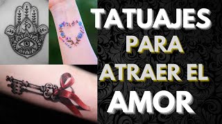 ATRAE el AMOR a tu vida con estos TATUAJES  Golden Tattoo [upl. by Ariad]