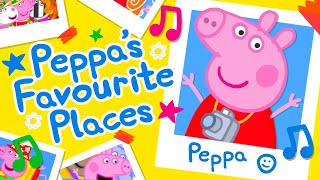 Peppa Pig  Peppas Favourite Places Official Music Video [upl. by Anida]