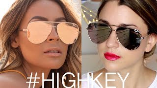 Desi Perkins x Quay Australia HIGHKEY SunglassesReview  Beauty Banter [upl. by Rob16]