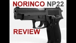 Norinco NP22 Review SigSauer P226 Clone [upl. by Kehr916]