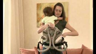 How to Use the Manduca Baby Carrier in Front Carry Position [upl. by Eilyr]