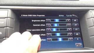 Range Rover Evoque Secret Infotainment E Mode Menu In Sat Nav How To Calibrate Screen [upl. by Latashia]