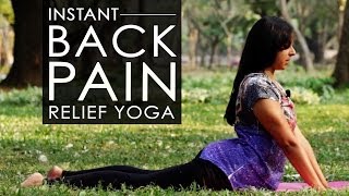 How To Yoga Stretches To Get Relief From Lower Back Pain amp Sciatica [upl. by Neerahs]