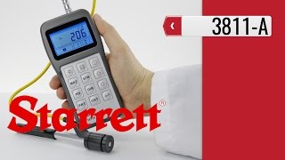 Starrett 3811A  Portable Hardness Tester product video presentation [upl. by Ardnuahsal]