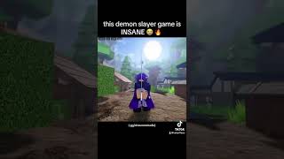 hinokami is the game  hinokami tanjiro demonslayer roblox shorts [upl. by Hamehseer947]