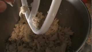 Shredding Chicken with a KitchenAid Mixer [upl. by Leone]