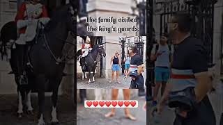 The best video today london horse kingsguard family visit subscribe [upl. by Dionis894]