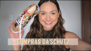 COMPRINHAS DA SCHUTZ BOLSAS TÊNIS RASTEIRINHA E SANDÁLIAS [upl. by Ahsikad202]