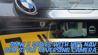 BMW 5 Series F10 Reversing Camera Retrofit [upl. by Charis]