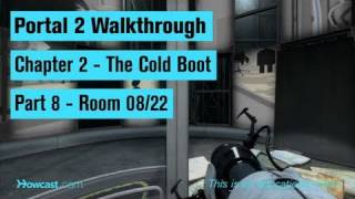 Portal 2 Walkthrough  Chapter 2  Part 8 Room 0822 [upl. by Lara530]