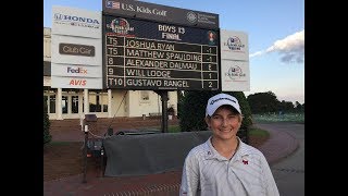 Will Lodge 13 yr old  Long Version  2017 US Kids Golf World Championship [upl. by Enohsal]