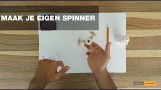 Praxis  Zo maak je zelf een fidget spinner [upl. by Eedya312]