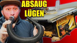 WAS dir KEINER zum Thema ABSAUGUNG sagt … Das geht so nicht [upl. by Riay]