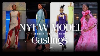 NYFW Model Day in Life  Castings edition [upl. by Weylin237]