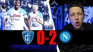 Spendono la metà di Juve e Inter e stravincono tutto Un Napoli impressionante EMPOLI NAPOLI 02 [upl. by Dale]