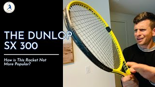 The DUNLOP SX 300 Racket This Stick is AMAZING [upl. by Aknayirp]