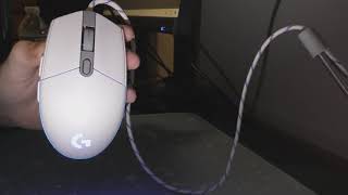 G203 Lightsync Review Top tier budget mouse 4k quality video oo [upl. by Ybrek48]