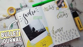 BULLET JOURNAL COM COLAGENS  PLANEJE COMIGO O MÊS DE JUNHO 🇧🇷 [upl. by Riva]