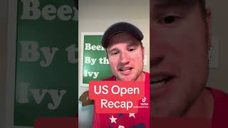 US Open Recap pga golftiktok golf sports usopengolf golfnews usopen brysondechambeau [upl. by Ileyan]