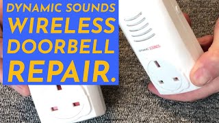 Dynamic Sounds Faulty Wireless Doorbell Repair [upl. by Sacks806]