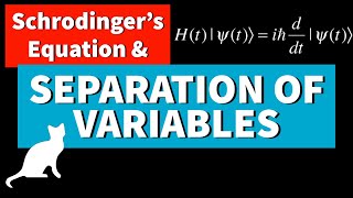 How to Solve Schrödingers Equation using Separation of Variables [upl. by Aaberg]