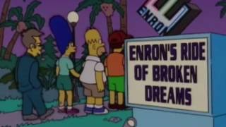 The Simpsons  Enrons ride of broken dreams [upl. by Lordan]