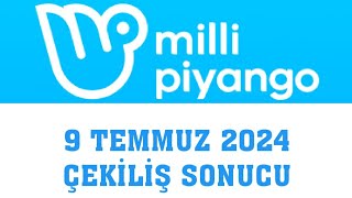 Milli Piyango Çekiliş Sonuçları 9 Temmuz 2024 [upl. by Noiz]