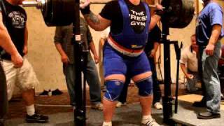 Kyle Milnes  775 raw squat at 2010 USAPL Hudson Natural Open [upl. by Deane209]