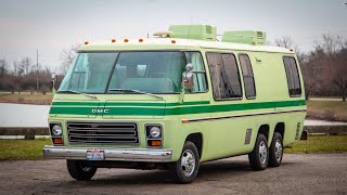 GMs Coolest Vehicle Wasnt a Car Truck or SUVIts the 197677 GMC Palm Beach Motorhome [upl. by Ahkeber]