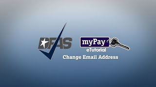 DFAS myPay How to Change Your Email Address [upl. by Cataldo70]