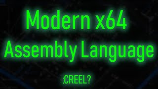 Modern x64 Assembly 3 32 and 64 bit Registers [upl. by Eleahcim]