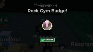 Gym 4  Rock Gym Badge  Battlemon RNG Roblox [upl. by Ramedlab]