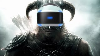 Skyrim VR Gameplay  HandsOn Reactions in Virtual Reality [upl. by Anairam]