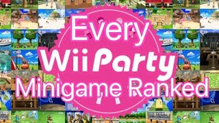 Every Wii Party Minigame Ranked [upl. by Lyndy589]