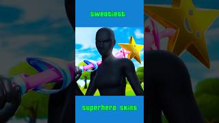 These are the 3 SWEATIEST SUPERHERO SKINS in Fortnite 2024 fortnite superhero [upl. by Shelman305]