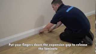 How to lift up laminate flooring [upl. by Azpurua]