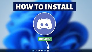 How to install Discord on Windows 11  Discord Installation Tutorial [upl. by Zoara]