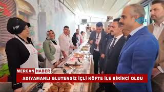 ADIYAMANLI GLUTENSİZ İÇLİ KÖFTE İLE BİRİNCİ OLDU [upl. by Ailime]