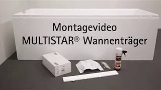 MULTISTAR® Wannenträger Montagefilm [upl. by Dre]