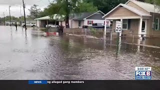 St John the Baptist Parish has heavy flooding in Garyville on Wednesday April 10 [upl. by Ettenay47]