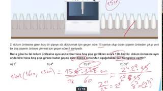 MEB LGS 2020 Mayıs 2 Matematik Örnek Soruları ve Çözümleri [upl. by Serolod]