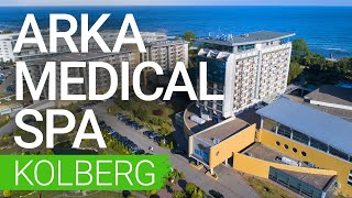 Hotel «Arka Medical Spa» Kolberg Polen  sanatoriumscom [upl. by Eca]